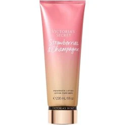 Discount 🧨 Victoria's Secret Strawberries And Champagne Fragrance Lotion 8 Oz. ✔️