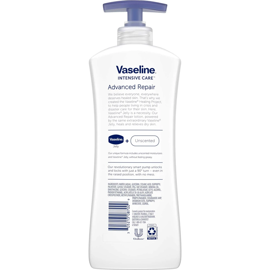 Cheap 👏 Vaseline Intensive Care Advanced Repair Unscented Healing Moisture Lotion 20.3 Oz. 💯 2 Cheap 👏 Vaseline Intensive Care Advanced Repair Unscented Healing Moisture Lotion 20.3 Oz. 💯 - Image 2
