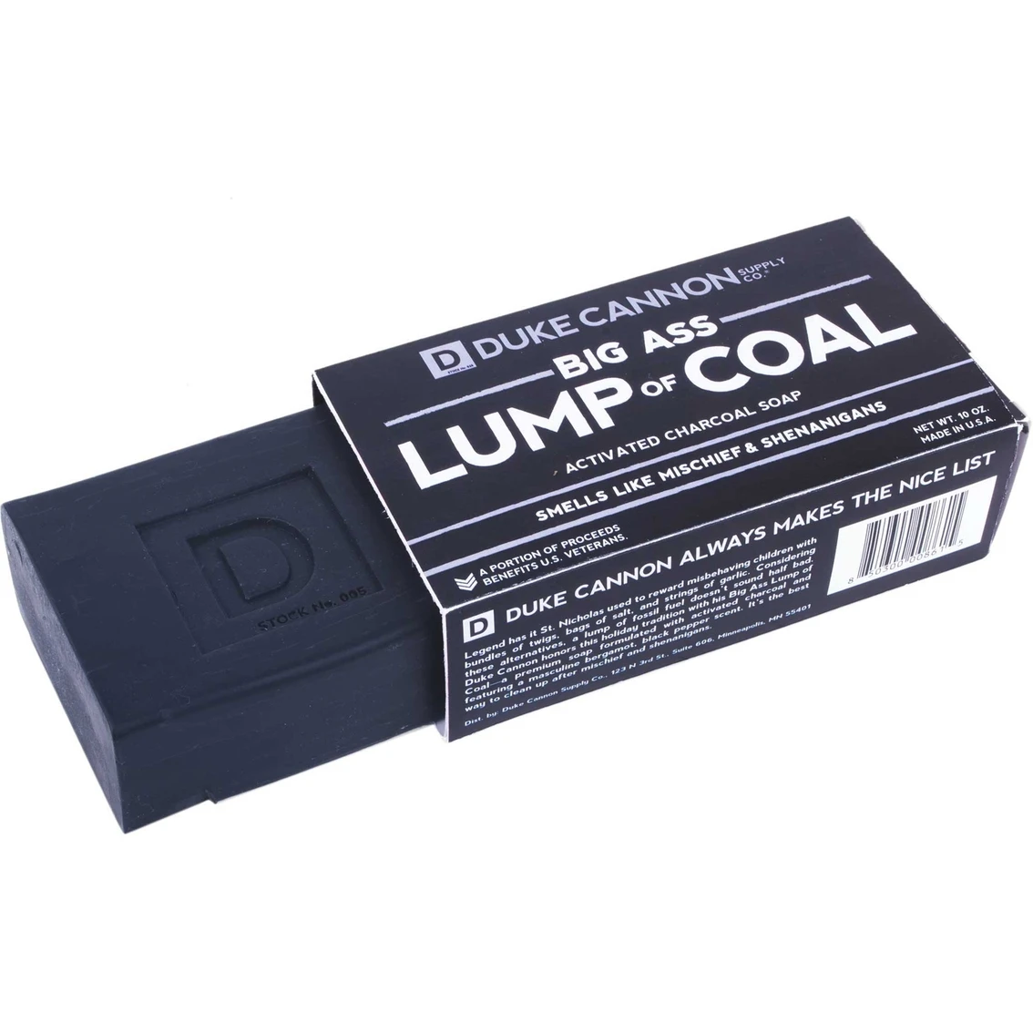 Hot Sale ✔️ Duke Cannon Big Ass Lump Of Coal Activated Charcoal Soap ⭐ 2 Hot Sale ✔️ Duke Cannon Big Ass Lump Of Coal Activated Charcoal Soap ⭐ - Image 2