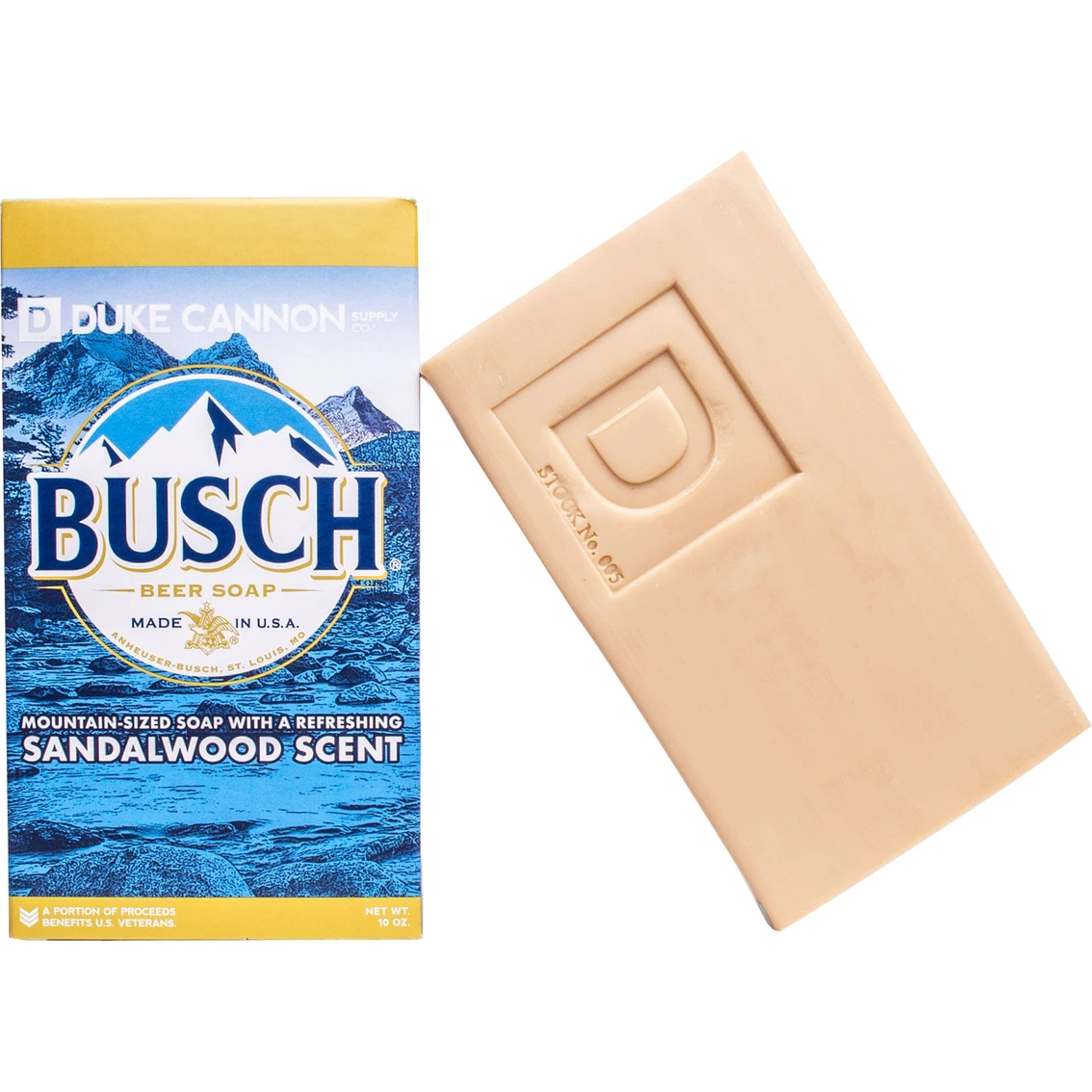 Cheap 🎁 Duke Cannon Busch Beer Mountain Sized Soap 10 Oz. ✔️ 1 Cheap 🎁 Duke Cannon Busch Beer Mountain Sized Soap 10 Oz. ✔️