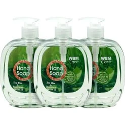 Coupon 🧨 WBM Care Rosemary And Tea Tree Liquid Hand Soap, 3 Pk., 500ml Each 👏