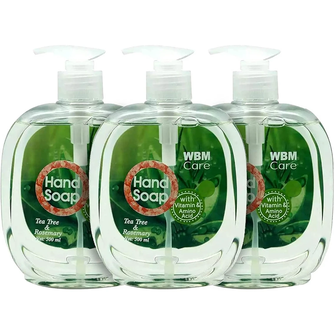 Coupon ๐งจ WBM Care Rosemary And Tea Tree Liquid Hand Soap, 3 Pk., 500ml Each ๐ 1 Coupon ๐งจ WBM Care Rosemary And Tea Tree Liquid Hand Soap, 3 Pk., 500ml Each ๐
