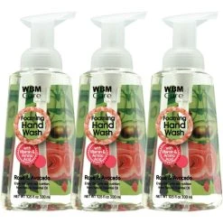 Brand new ⌛ WBM Care Rose And Avacado Foaming Hand Soap 3 Pk. 🥰