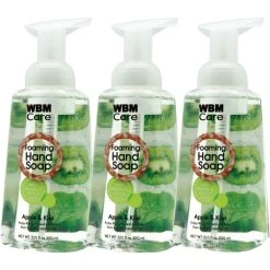 Outlet 🥰 WBM Care Apple And Kiwi Foaming Hand Soap 3 Pk. 🔔