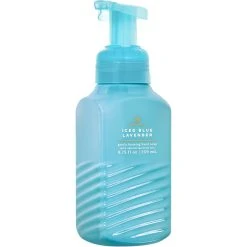 Coupon 😀 Bath & Body Works Holiday Swirl Tooled Foaming Soap Iced Blue Lavender 😀