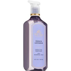 Budget ⭐ Bath & Body Works White Barn French Lavender Gel Soap 8 Oz. 😀