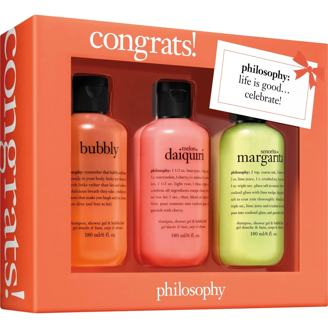 Budget โ๏ธ Philosophy Congrats Everyday Set ๐งจ 1 Budget โ๏ธ Philosophy Congrats Everyday Set ๐งจ
