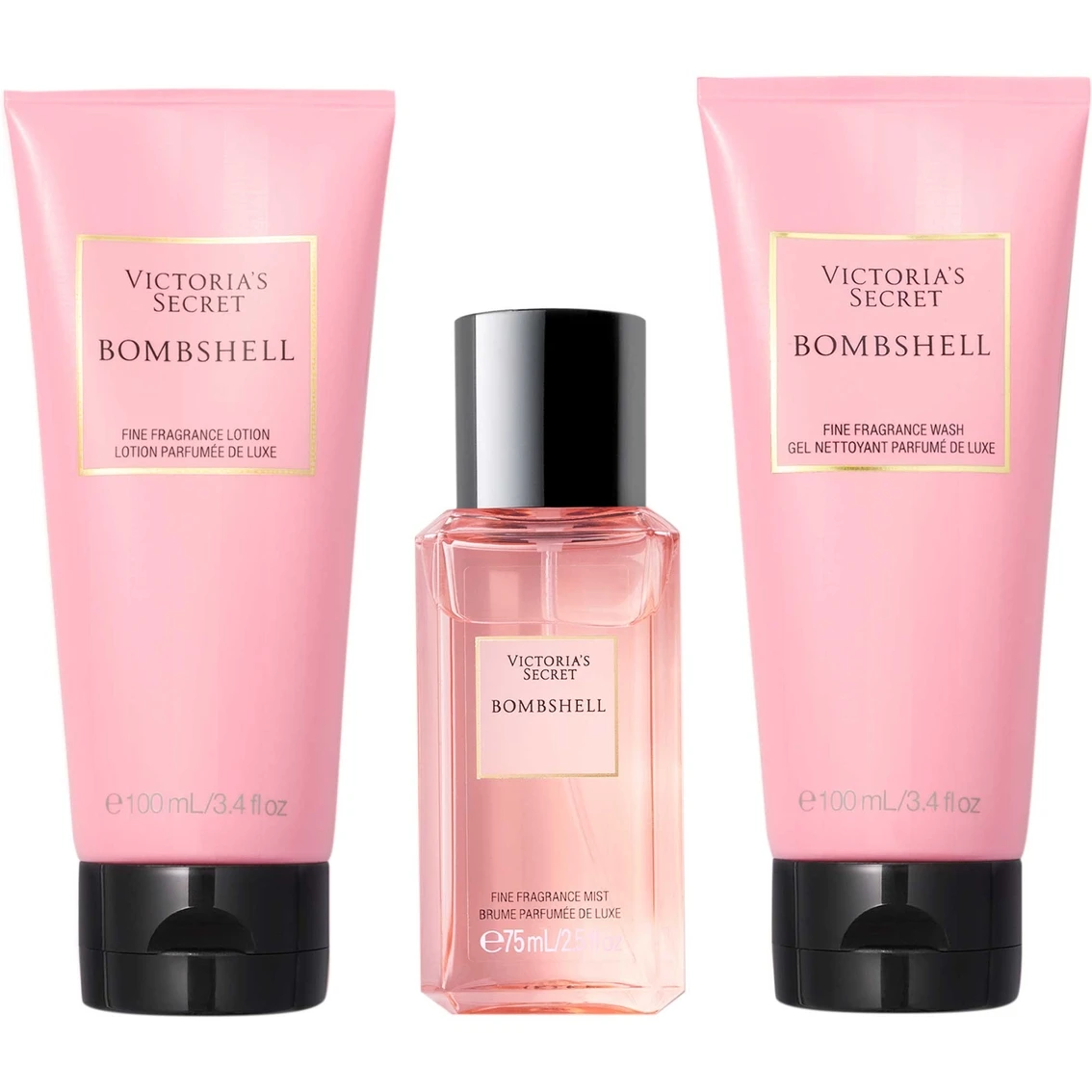 Top 10 🛒 Victoria's Secret Bombshell Soft Shape 3 Pc. Gift Set 🌟 2 Top 10 🛒 Victoria's Secret Bombshell Soft Shape 3 Pc. Gift Set 🌟 - Image 2