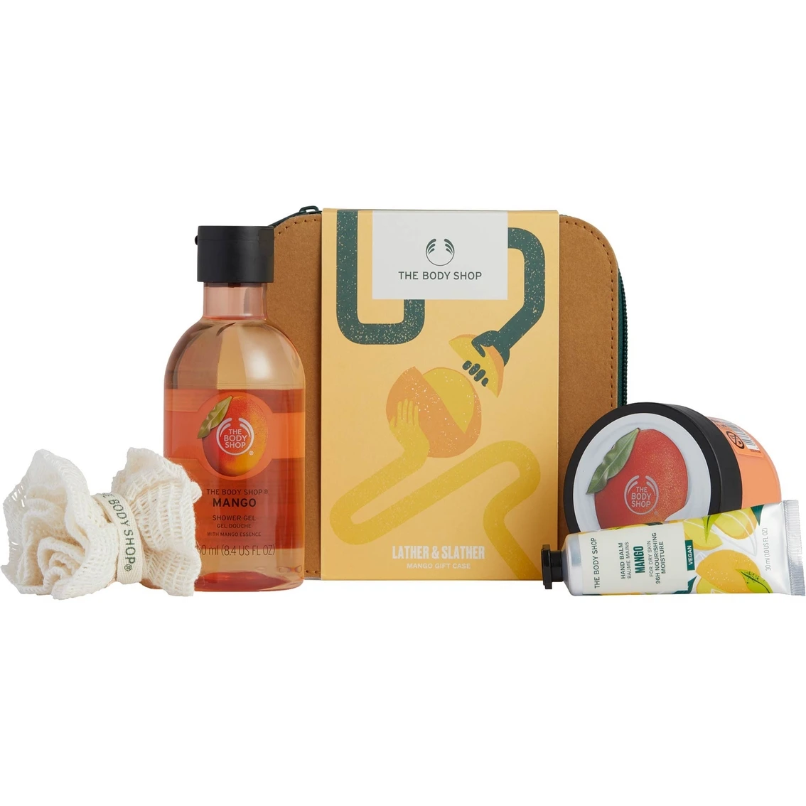 Hot Sale ⭐ The Body Shop Lather & Slather Mango Gift Case 😉 1 Hot Sale ⭐ The Body Shop Lather & Slather Mango Gift Case 😉