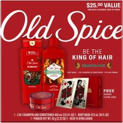 Promo 😍 Old Spice 2022 Old Spice Bearglove Holiday Pack 🎉