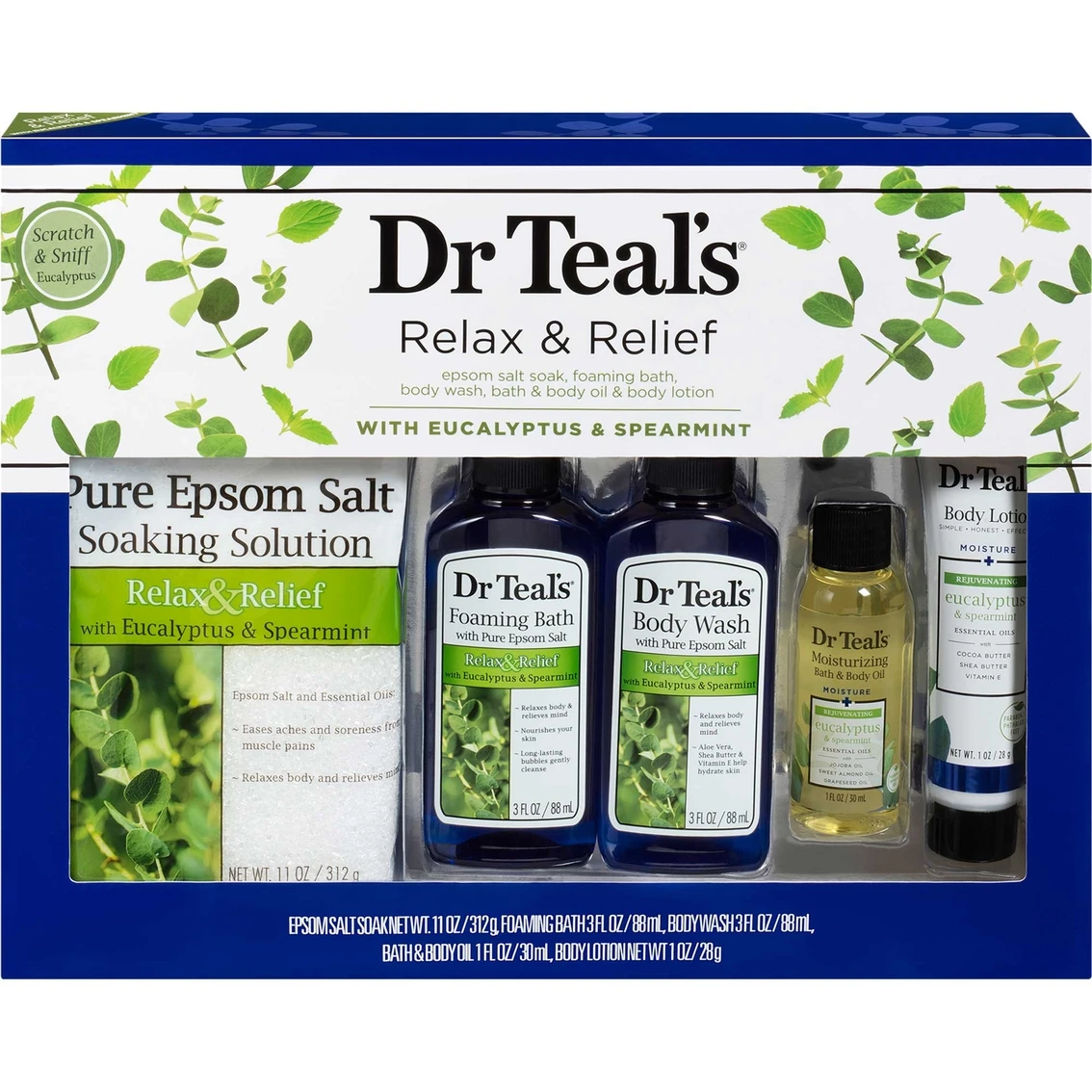Top 10 ❤️ Dr Teal's Eucalyptus And Spearmint Relax And Relief Full Regimen 5 Pc. Gift Set 😍 1 Top 10 ❤️ Dr Teal's Eucalyptus And Spearmint Relax And Relief Full Regimen 5 Pc. Gift Set 😍