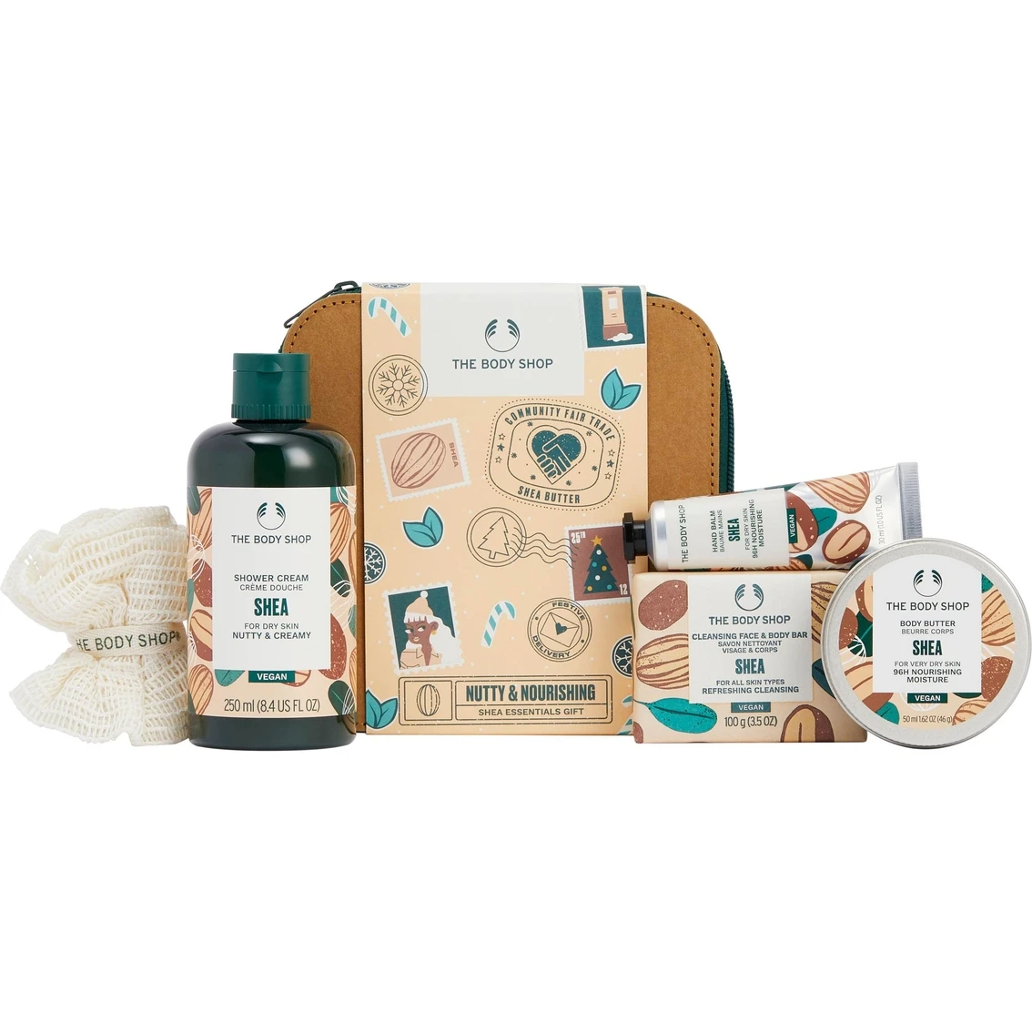 Cheapest ⭐ The Body Shop Indulgent Nutty And Nourishing Shea Essentials 5 Pc. Gift Set ✔️ 1 Cheapest ⭐ The Body Shop Indulgent Nutty And Nourishing Shea Essentials 5 Pc. Gift Set ✔️