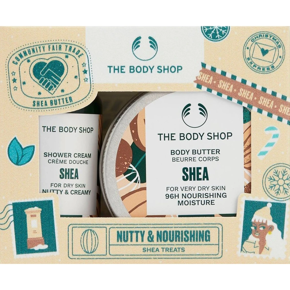 Flash Sale 🔥 The Body Shop Nutty And Nourishing Shea Treats 2 Pc. Gift Set 👏 1 Flash Sale 🔥 The Body Shop Nutty And Nourishing Shea Treats 2 Pc. Gift Set 👏
