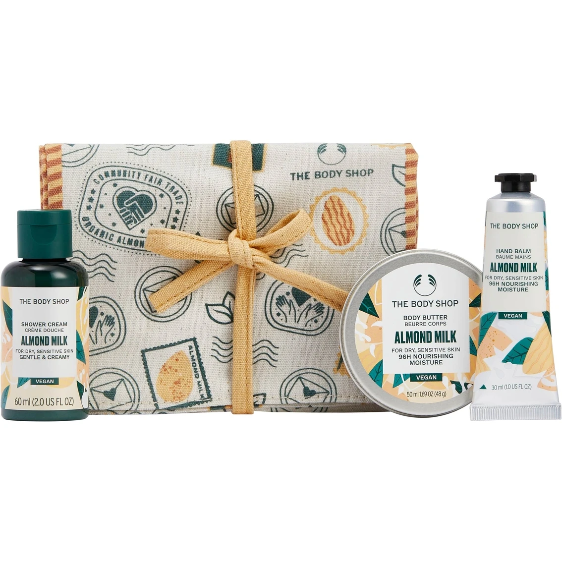 Best Sale 💯 The Body Shop Soothe And Smooth Almond Milk Mini 3 Pc. Gift Set 🔔 1 Best Sale 💯 The Body Shop Soothe And Smooth Almond Milk Mini 3 Pc. Gift Set 🔔