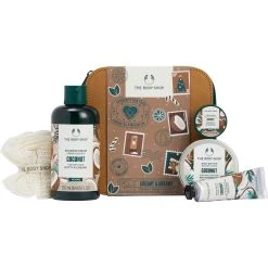 Outlet 🌟 The Body Shop Creamy And Dreamy Coconut Essentials 5 Pc. Gift Set 🥰